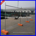 hot sale zinc coated retractable Temporary Fence